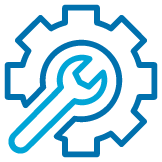gear and wrench icon