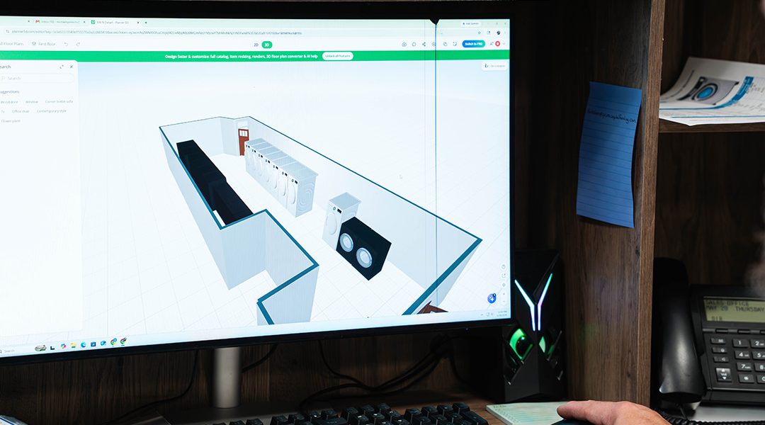 How 3D Modeling Drives Better Laundromat Designs